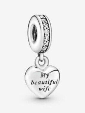 Pandora My Beautiful Wife Dangle Charm